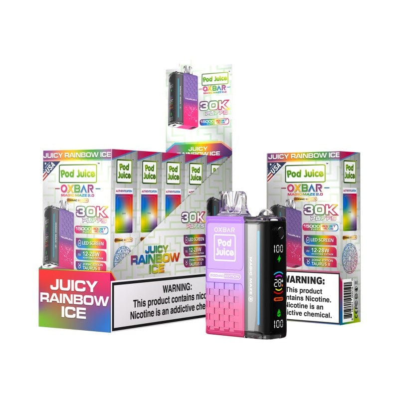 Pod Juice Oxbar Magic Maze 2 30K Disposable Vape - Image 13