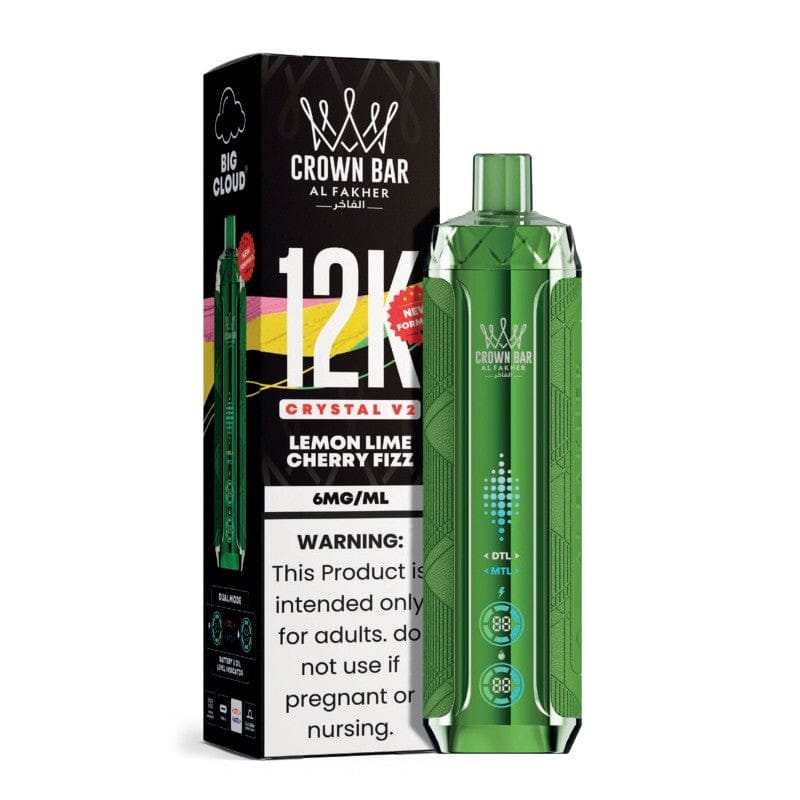 Al Fakher Crown Bar Crystal V2 Disposable 6mg 12K - Image 28