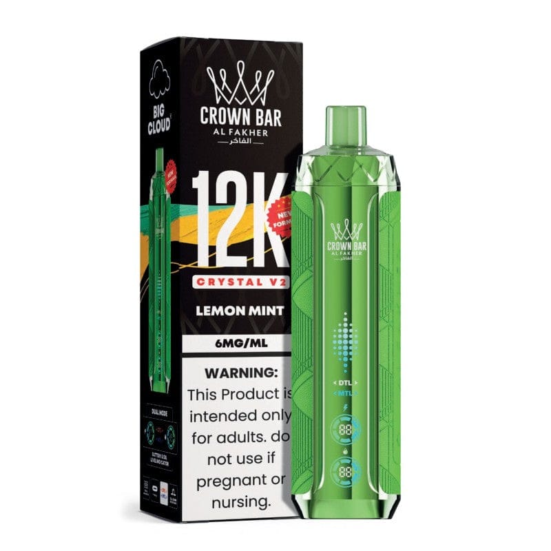 Al Fakher Crown Bar Crystal V2 Disposable 6mg 12K - Image 4