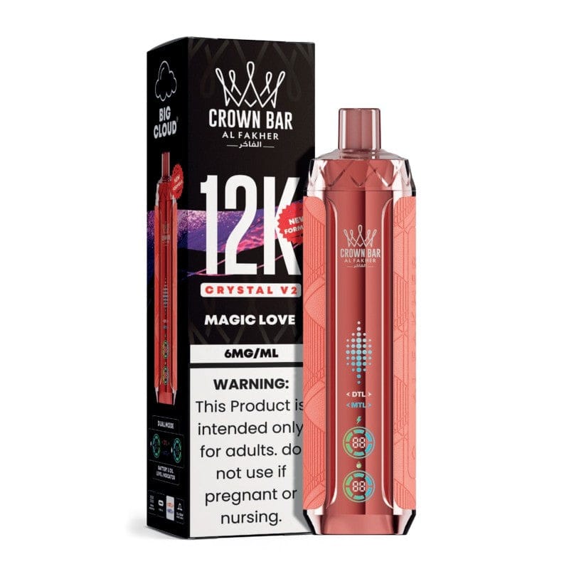 Al Fakher Crown Bar Crystal V2 Disposable 6mg 12K - Image 6
