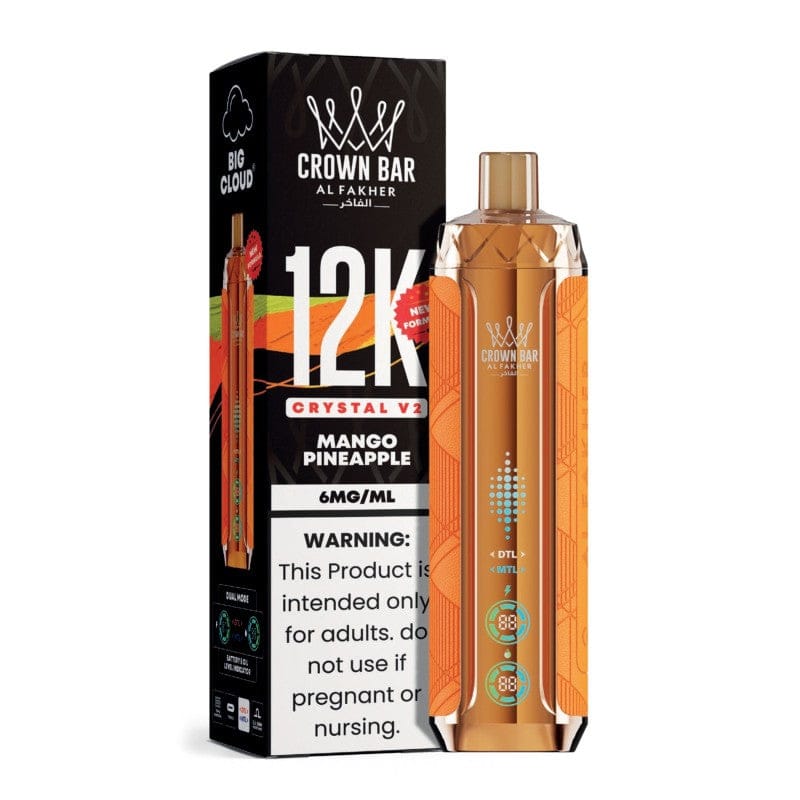 Al Fakher Crown Bar Crystal V2 Disposable 6mg 12K - Image 8
