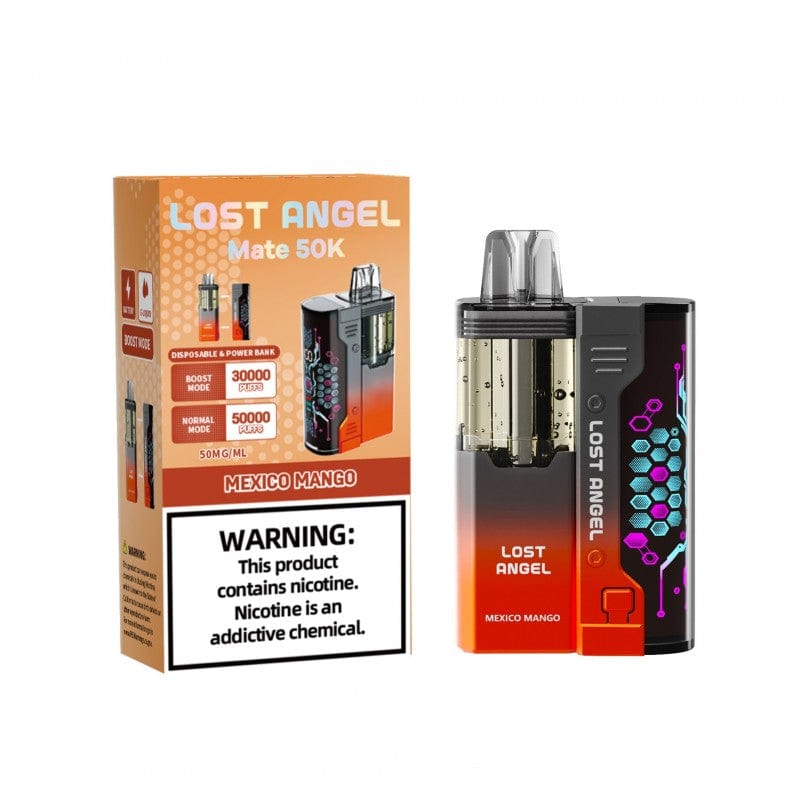 Mexico Mango Flavor Lost Angel Vape Mate Disposable 50K - Image 2