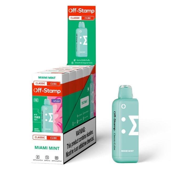 Off Stamp Classic Cube 25000 Disposable Vape Pod (Buy 4 Get 5th For Free) Add 5 to cart - Image 6