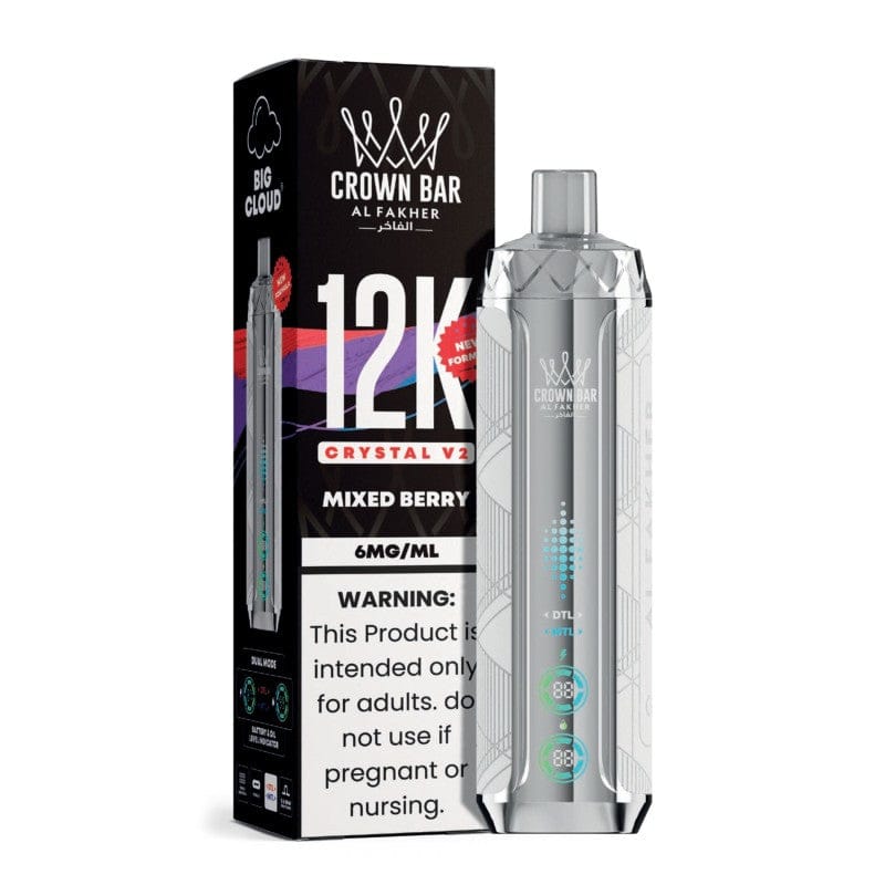 Al Fakher Crown Bar Crystal V2 Disposable 6mg 12K - Image 16