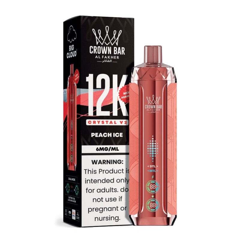 Al Fakher Crown Bar Crystal V2 Disposable 6mg 12K - Image 9