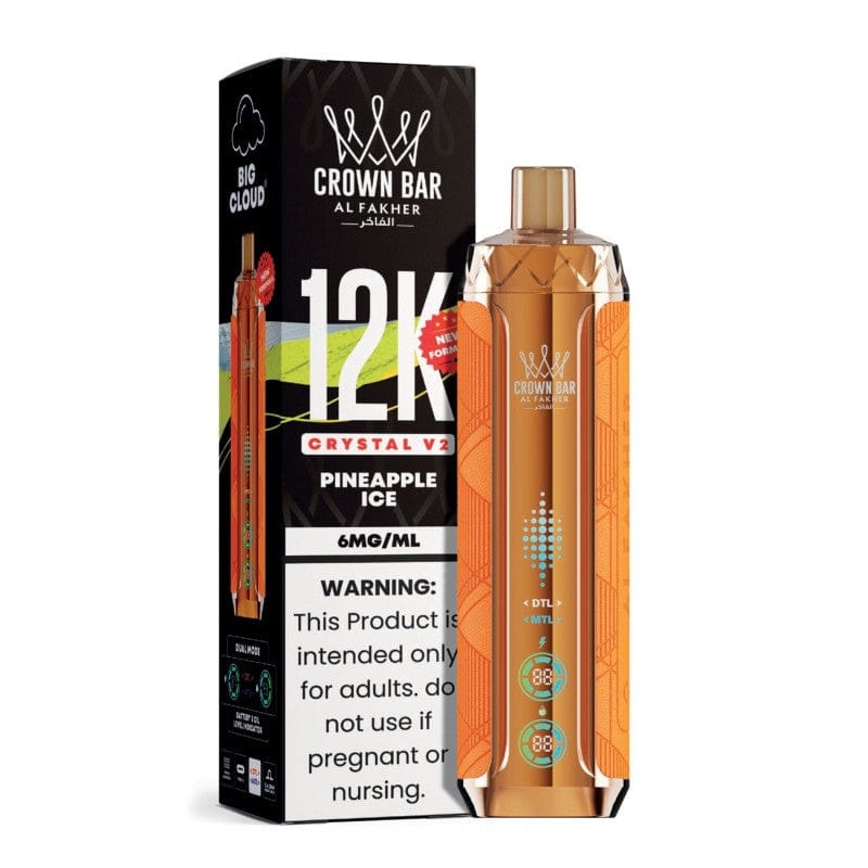 Al Fakher Crown Bar Crystal V2 Disposable 6mg 12K - Image 19
