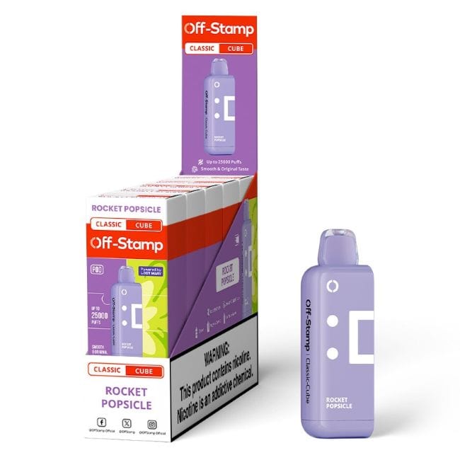 Off Stamp Classic Cube 25000 Disposable Vape Pod (Buy 4 Get 5th For Free) Add 5 to cart