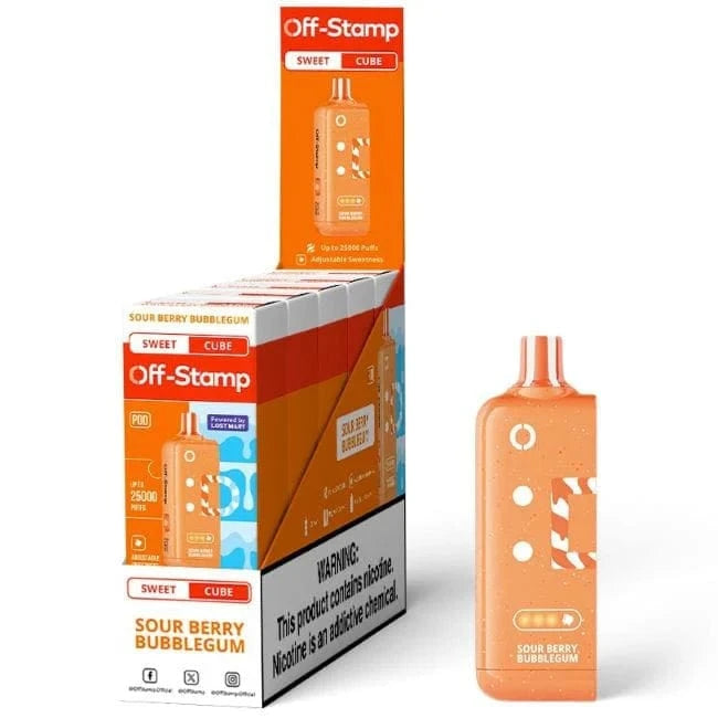 Off Stamp Classic Cube 25000 Disposable Vape Pod (Buy 4 Get 5th For Free) Add 5 to cart - Image 13