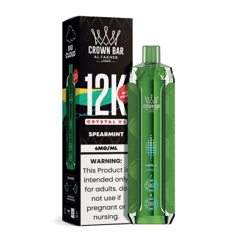 Al Fakher Crown Bar Crystal V2 Disposable 6mg 12K - Image 21