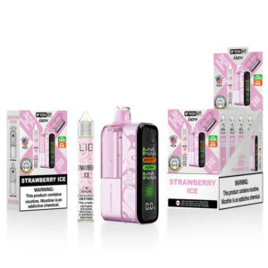 Strawberry Ice iJoy XP 100K Disposable Kit (18ml + 15ml Bottle)