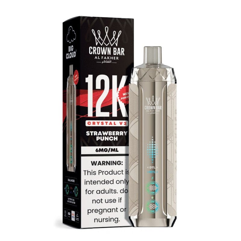 Al Fakher Crown Bar Crystal V2 Disposable 6mg 12K - Image 10