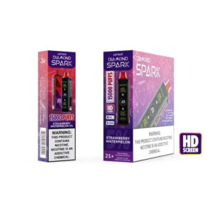 Strawberry Watermelon Air Bar Diamond Spark Disposable Vape 15000 Puffs