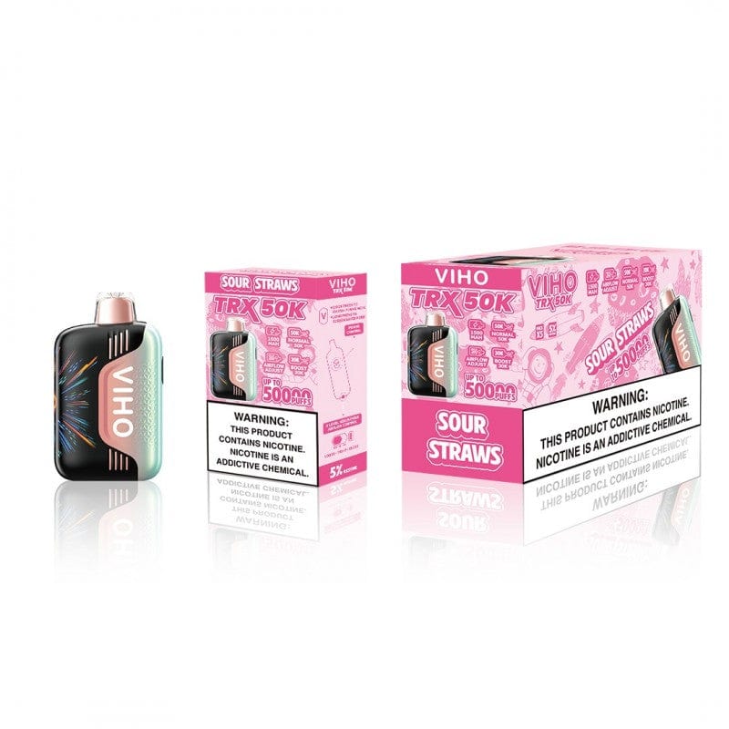 Sour Straws Flavor VIho TRX 50K Disposable Vape