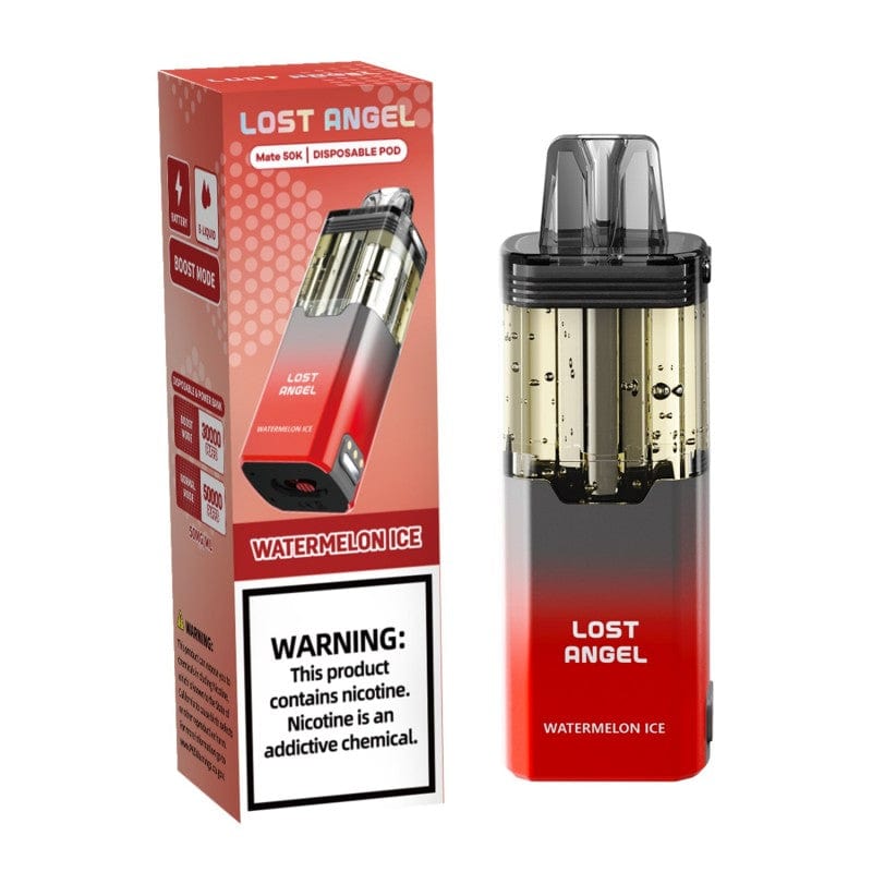Watermelon Ice Flavor Lost Angel Vape Mate Disposable 50K