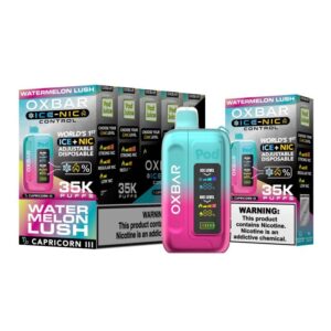 Watermelon Lush (Capricorn III) (Fruit Edition) Oxbar Pod Juice Disposable 35k Nic Switch