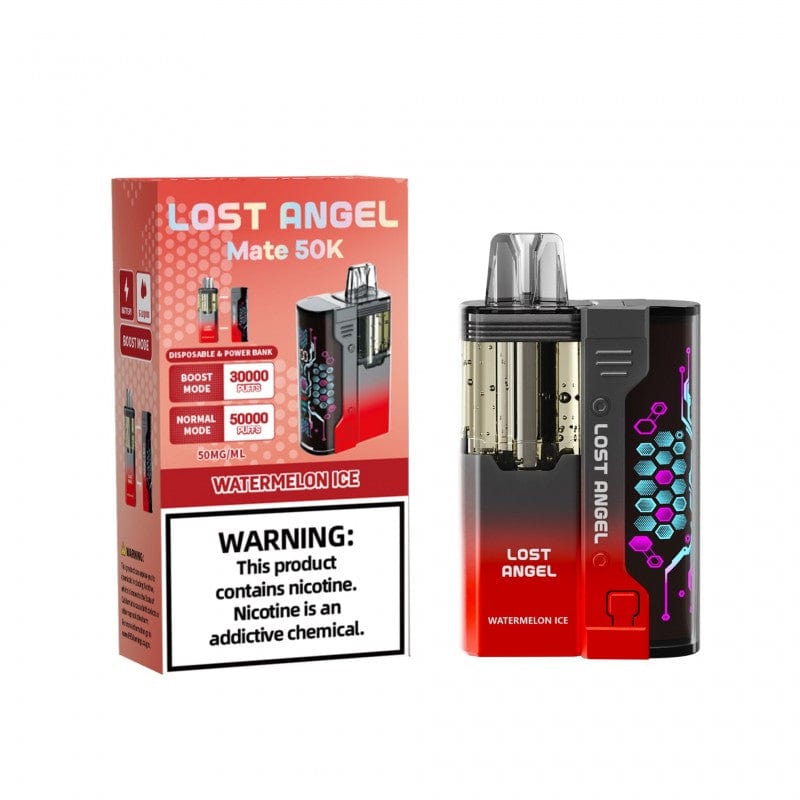 Watermelon Ice Flavor Lost Angel Vape Mate Disposable 50K - Image 2