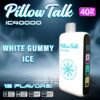 White Gummy Ice Pilllow Talks Ice Control 40K Disposable Vape