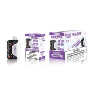 White Gummy Ice Viho TRX 50K Disposable Vape