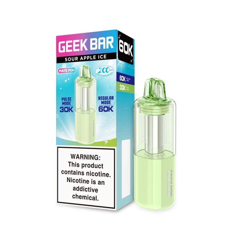 Sour Apple Ice Geek Bar Mate 60K